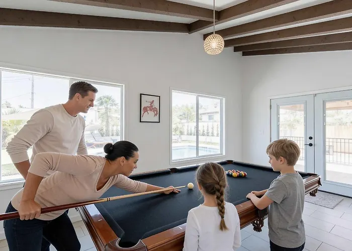 Сasa de vacaciones 4 Bedroom Retreat Pool Putt Putt Pool Table Grill Tempe